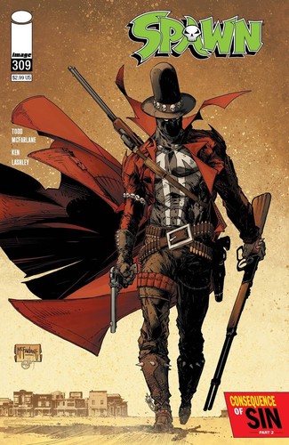 Spawn 309 2nd print mcfarlane - spawn, #309