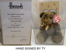 HAND SIGNED BY TY - HENRY BEAR