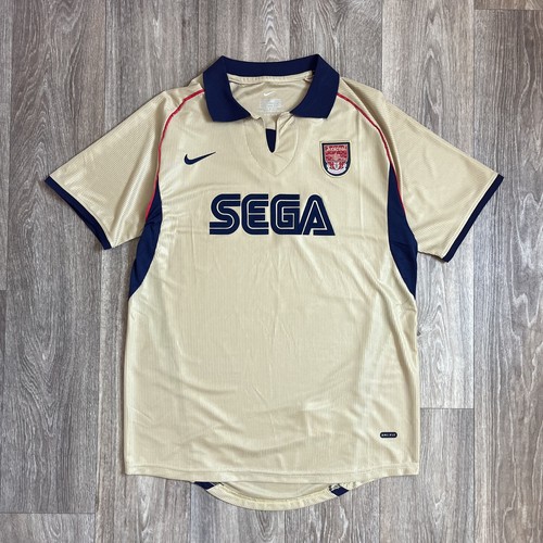Arsenal 2001 2002 - gold, sega