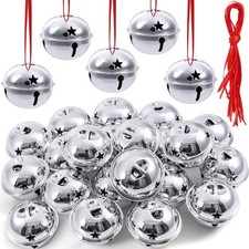 20 PCS 2 Inch Large Silver