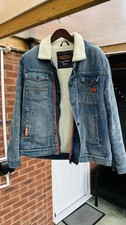 SUPERDRY MEN DENIM FLEECE
