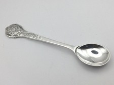 STERLING SILVER SPOON BY LESLIE GORDON DURBIN, APPRENTICE TO OMAR RAMSDEN C1951