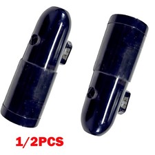 1/2x Black Acrylic Bullet Head