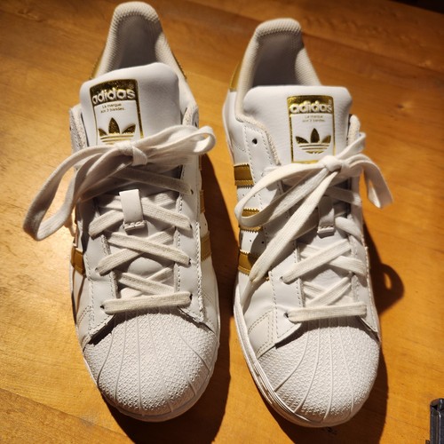 Adidas superstar gold stripe - gold, 3