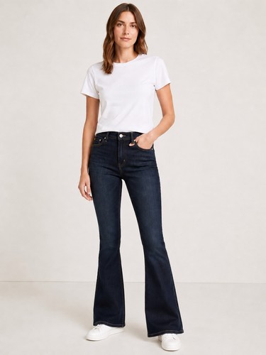 Womens flared jeans - m&s,