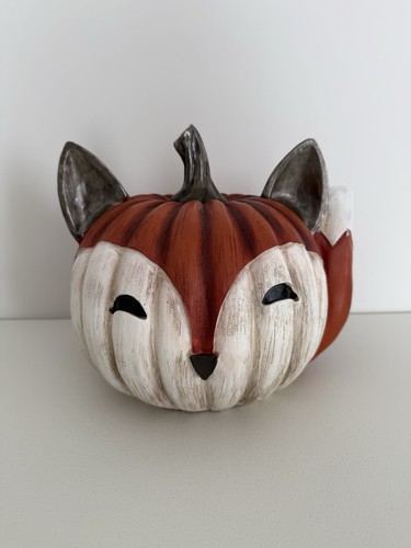 New fox pumpkin autumn - autumn, decor