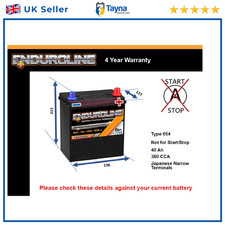 Battery fits PERODUA MYVI