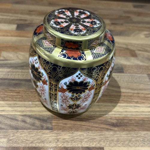 Royal crown derby old - crown, imari