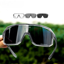 Photochromic Cycling Sunglasses MTB Glasses Road Bike Cycling UV400 Goggle