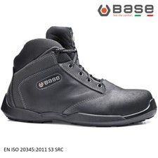 Base Hockey Black Leather