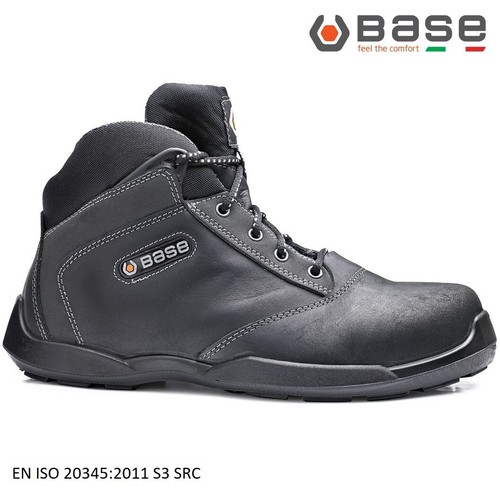 Base hockey black leather - hockey,