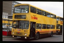 Original Bus Slide - London Buslines 55 G55XLO Olympian Alexander on 195 4/91