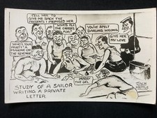 Study of a Sailor Writing