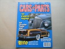 CARS & PARTS May 1998--vintage salvage yard, '37 Chevy, '49 Chrysler, 58 Pontiac