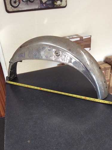 Vintage motorcycle mudguard - vintage,