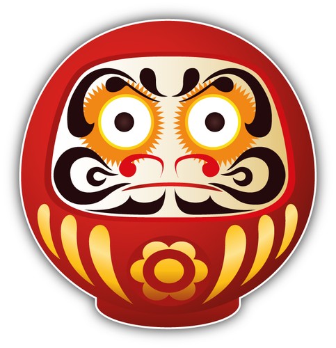 Daruma doll japan gift serious - daruma,