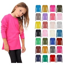 Kids' Plain Long Sleeve