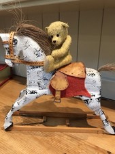 Artist Bear & Rocking Horse