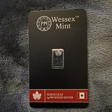 Wessex Mint Maple Leaf  1G  -
