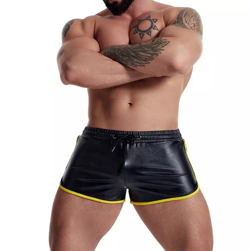 Intouch men wet look - wet, shorts