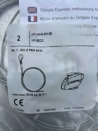 Gripple wire lighting - gripple, 5m