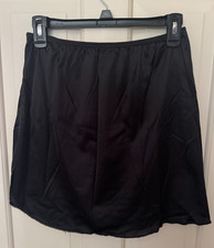 Women’s Black Half Slip