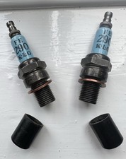 KLG SPARK PLUGS X 2  FE 290 New, Old Stock Racing Plug, Motorbike? Norton/AJS?
