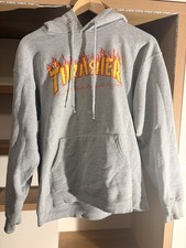 Thrasher Flame Hoodie Magazine