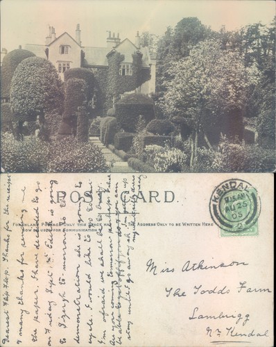 Historic house with gardens