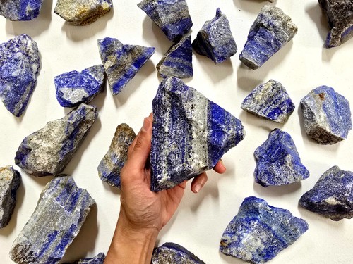 Raw lapis lazuli crystal - raw,