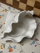 SYLVAC?  WHITE shell NAUTILUS RANGE POSY BOWL VASE MOULD 724