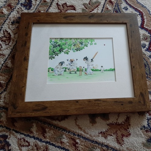 Vintage framed signed - vintage,