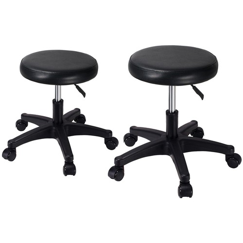 Adjustable saddle swivel salon - swivel,