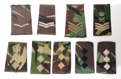 Woodland dpm camo various rank - dpm,
