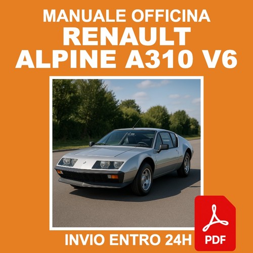 Workshop manual renault alpine - workshop,