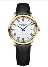 Raymond Weil LogoToccata 39mm White Dial Quartz Strap Watch