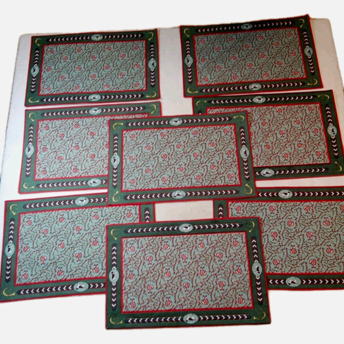 Pomegranate placemats - 8,