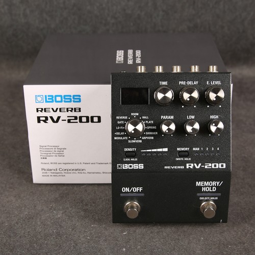 Boss 200 reverb 2nd - rv-200,