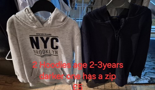Hoodies age 3 - 2-3, years