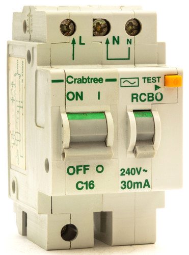 Crabtree polestar c16 rcbo - crabtree,