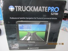 Truckmate Pro S2700 - 2 Series GPS Sat Nav - SHOWS ERROR ON SCREEN