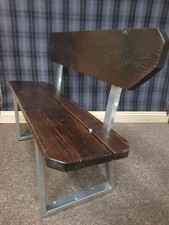 Contempory Reclaimed Church Pew Bench Inside Or Out