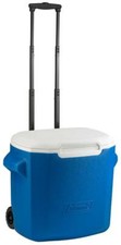 Coleman Cool Box 26 Litre Performance Wheeled Cooler in Blue Camping Garden BBQ