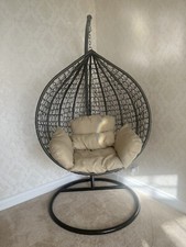 Hanging Egg Chair With Stand 