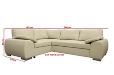 ENZO CORNER SOFA BED WITH