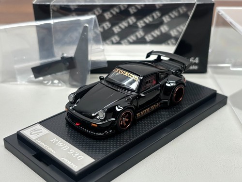 Black porsche rwb 930 - 1:64,