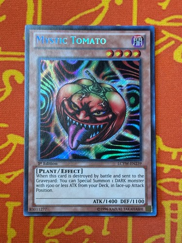 Yugioh mystic tomato secret - tomato,