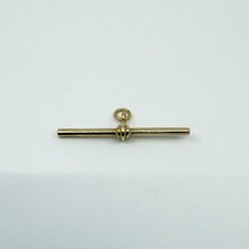 Vintage 9ct Gold T-Bar Pendant