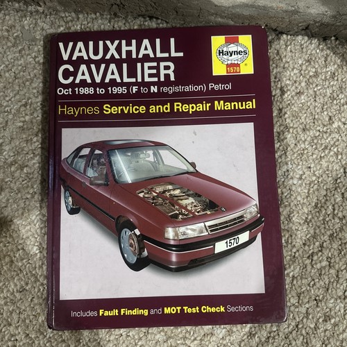 Genuine haynes manual vauxhall - haynes, manual,vauxhall