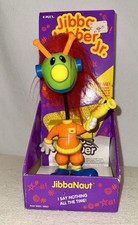 Vintage ERTL Jibba Jabba Jibbanaut Noisemaker Toy Red Hair Laser Gun 1990s